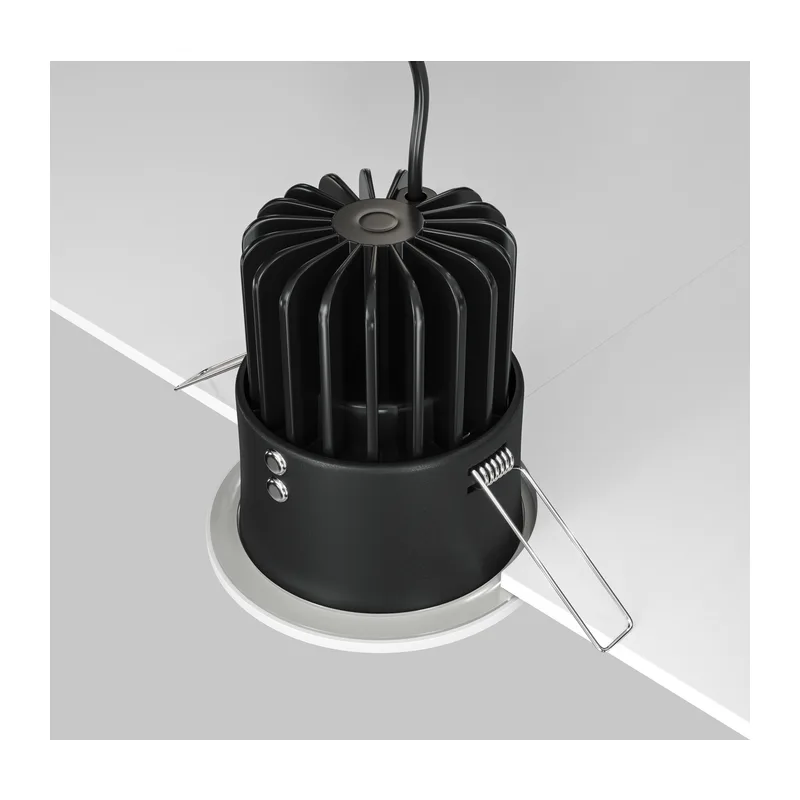 Встраиваемый светильник Зум / Zoom 12 Вт 3000 К 60° IP 65 Maytoni DL034-2-L12W 6