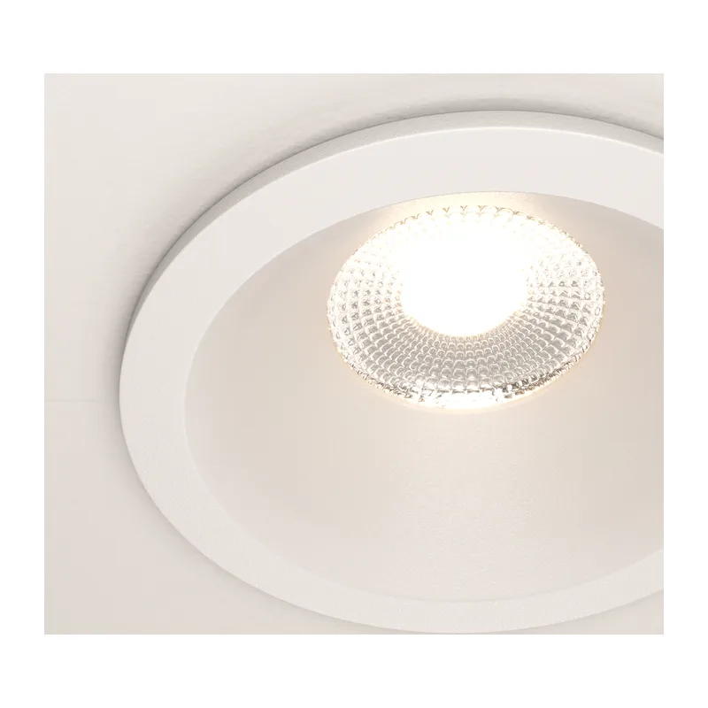 Встраиваемый светильник Зум / Zoom 12 Вт 4000 К 60° IP 65 Maytoni DL034-L12W4K-W 4