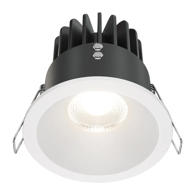 Встраиваемый светильник Зум / Zoom 12 Вт 4000 К 60° IP 65 Maytoni DL034-L12W4K-W