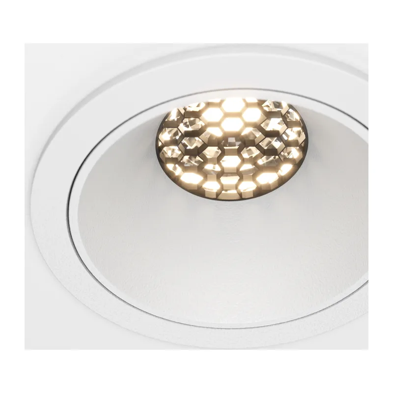 Встраиваемый светильник Альфа / Alfa LED 10 Вт 3000 К 36° Maytoni DL043-01-10W3K-RD-W 14