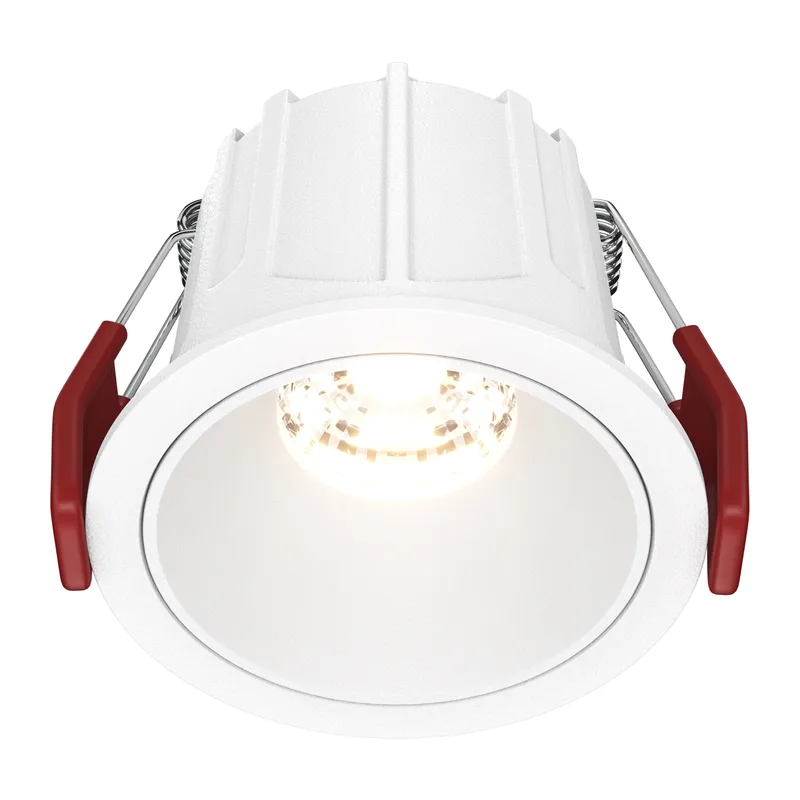 Встраиваемый светильник Альфа / Alfa LED 10 Вт 3000 К 36° Maytoni DL043-01-10W3K-RD-W