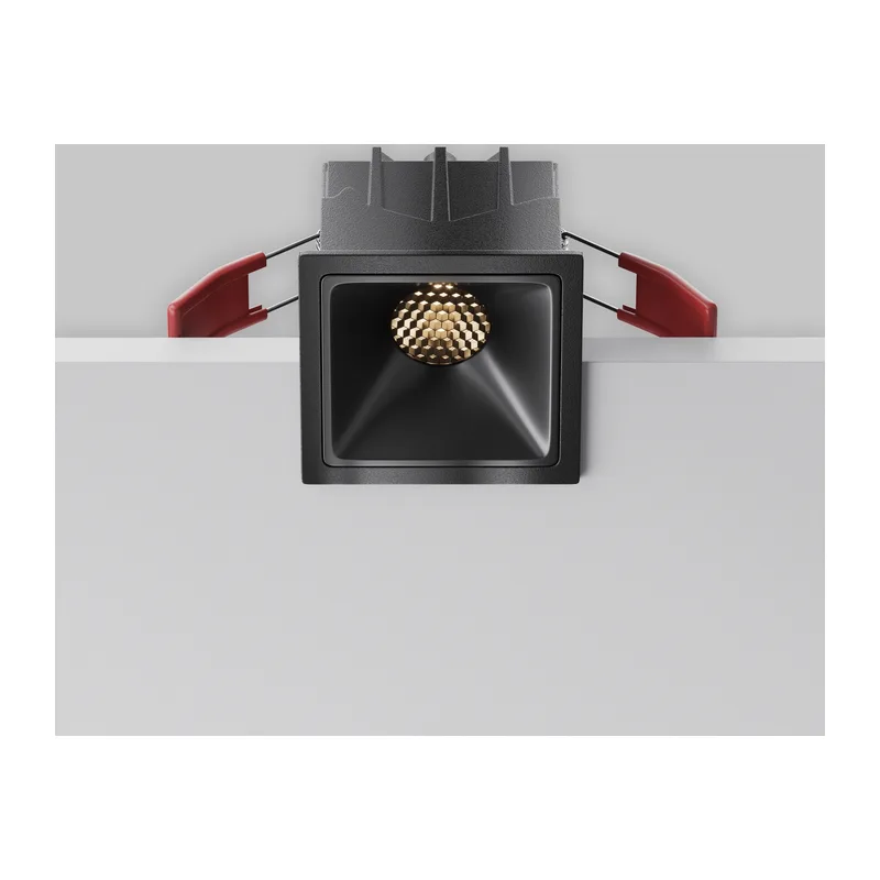 Встраиваемый светильник Альфа / Alfa LED 10 Вт 3000 К 60° Maytoni DL043-01-10W3K-SQ-B-1 3