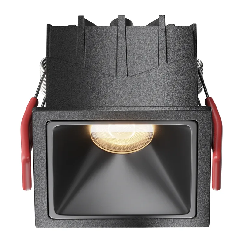 Встраиваемый светильник Альфа / Alfa LED 10 Вт 3000 К 60° Maytoni DL043-01-10W3K-SQ-B-1