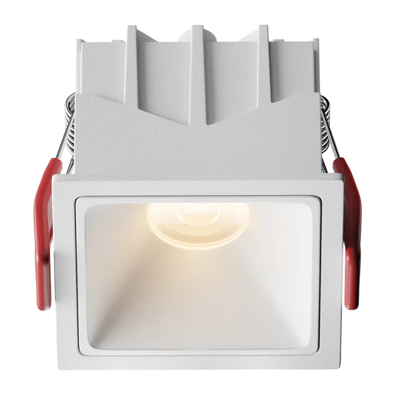 Встраиваемый светильник Альфа / Alfa LED 10 Вт 3000 К 60° Maytoni DL043-01-10W3K-SQ-W-1