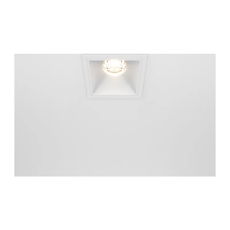 Встраиваемый светильник Альфа / Alfa LED 10 Вт 3000 К 36° Maytoni DL043-01-10W3K-SQ-W 10