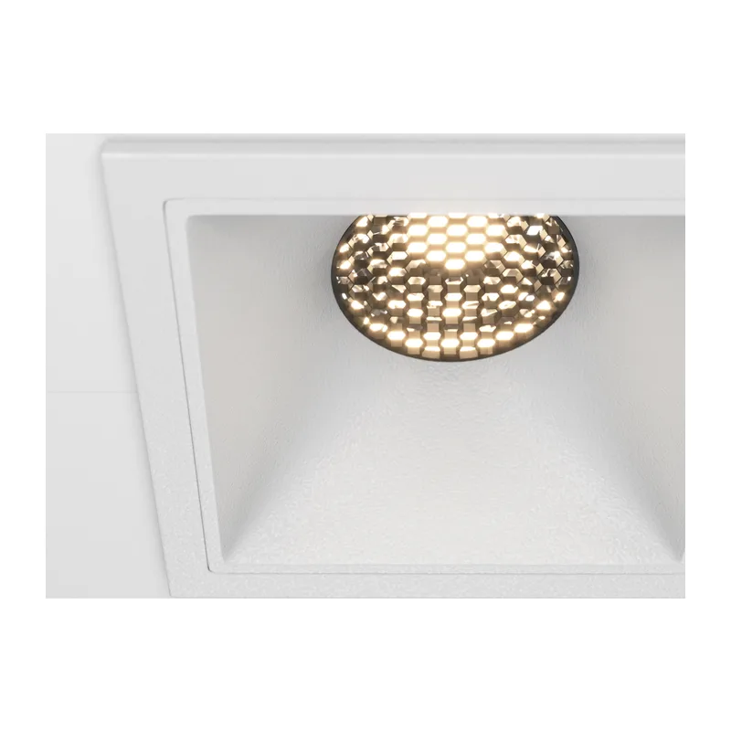 Встраиваемый светильник Альфа / Alfa LED 10 Вт 3000 К 36° Maytoni DL043-01-10W3K-SQ-W 14