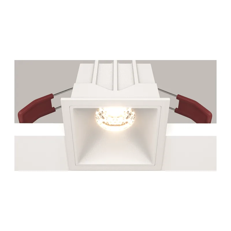 Встраиваемый светильник Альфа / Alfa LED 10 Вт 3000 К 36° Maytoni DL043-01-10W3K-SQ-W 5