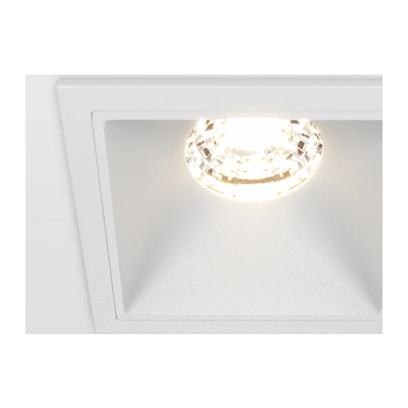 Встраиваемый светильник Альфа / Alfa LED 10 Вт 3000 К 36° Maytoni DL043-01-10W3K-SQ-W 9