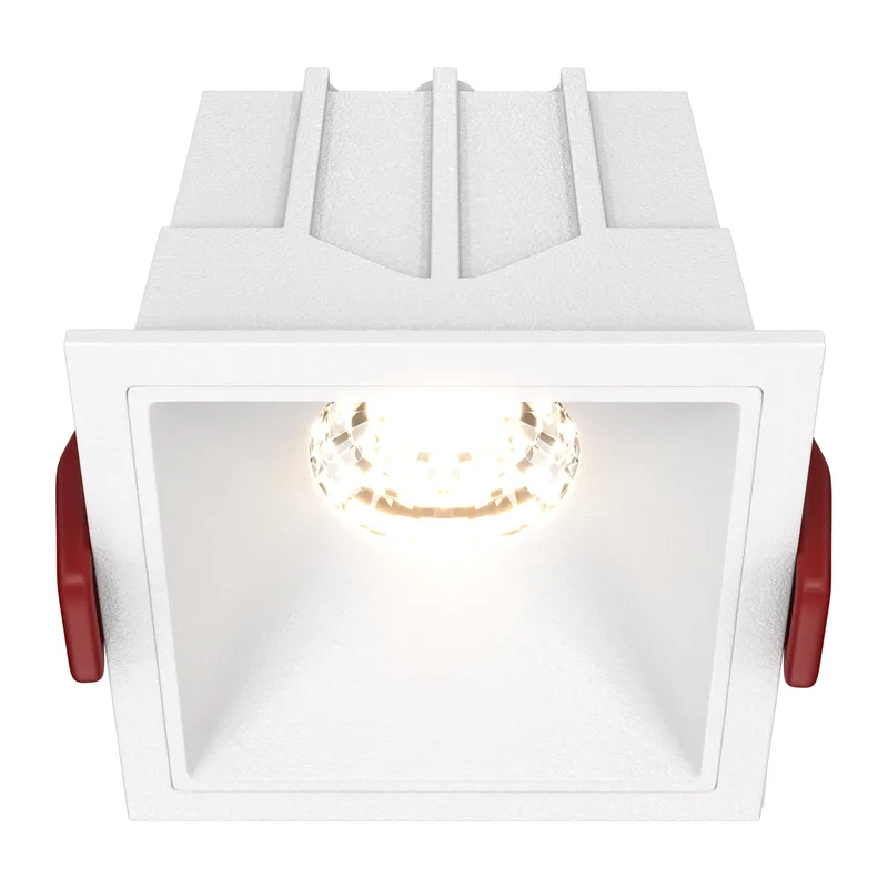 Встраиваемый светильник Альфа / Alfa LED 10 Вт 3000 К 36° Maytoni DL043-01-10W3K-SQ-W