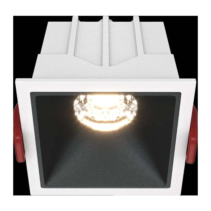 Встраиваемый светильник Альфа / Alfa LED 10 Вт 3000 К 36° Maytoni DL043-01-10W3K-SQ-WB 3