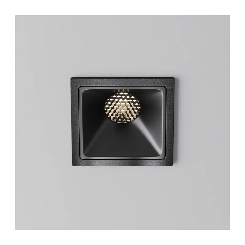 Встраиваемый светильник Альфа / Alfa LED 10 Вт 4000 К 60° Maytoni DL043-01-10W4K-SQ-B-1 2