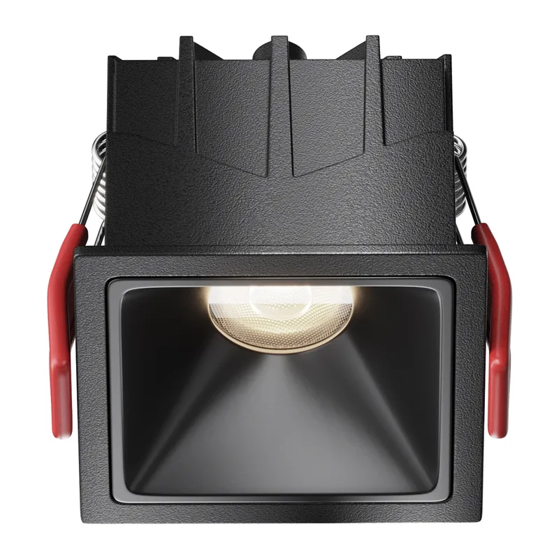 Встраиваемый светильник Альфа / Alfa LED 10 Вт 4000 К 60° Maytoni DL043-01-10W4K-SQ-B-1