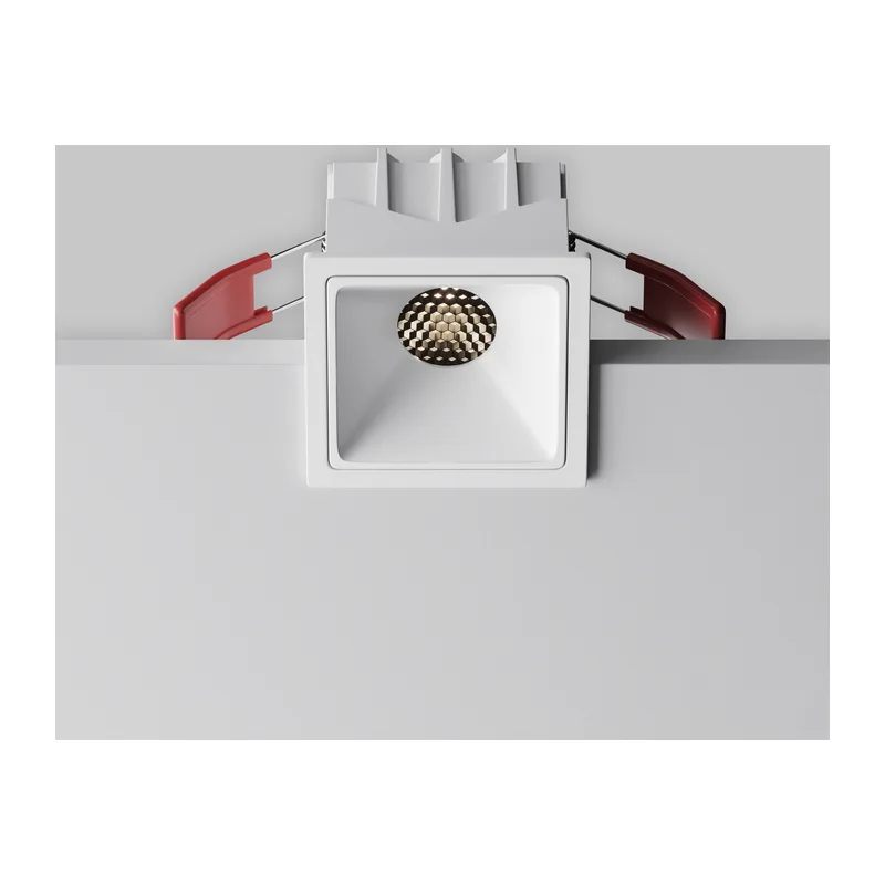 Встраиваемый светильник Альфа / Alfa LED 10 Вт 4000 К 60° Maytoni DL043-01-10W4K-SQ-W-1 3
