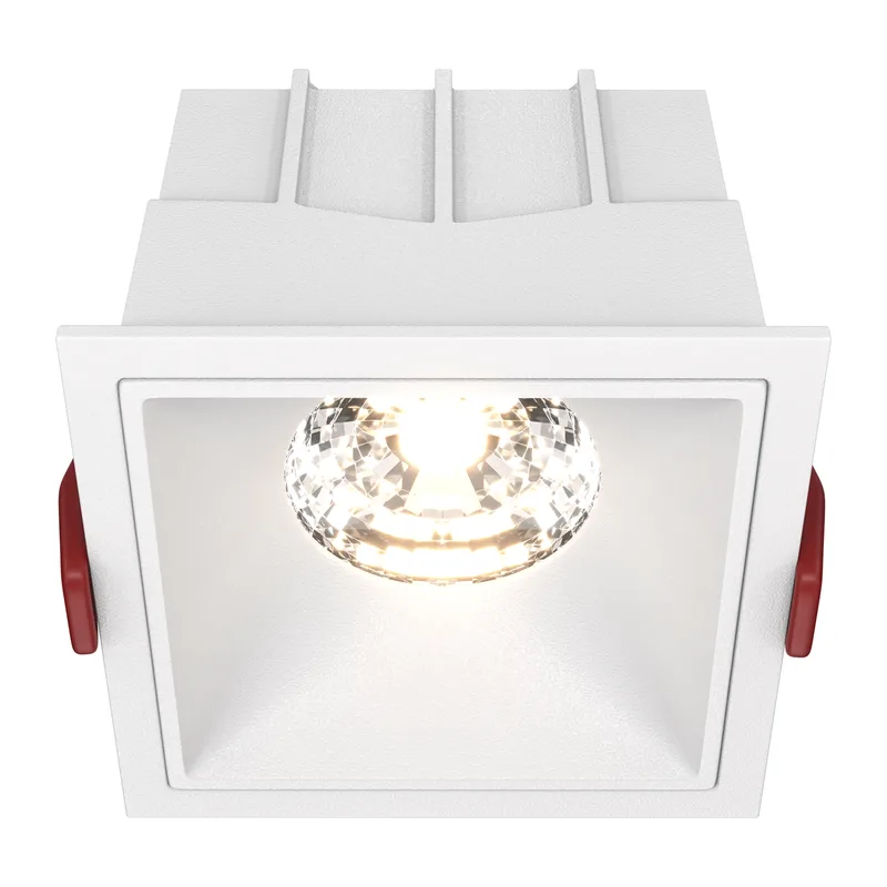 Встраиваемый светильник Альфа / Alfa LED 15 Вт 3000 К 36° Maytoni DL043-01-15W3K-SQ-W