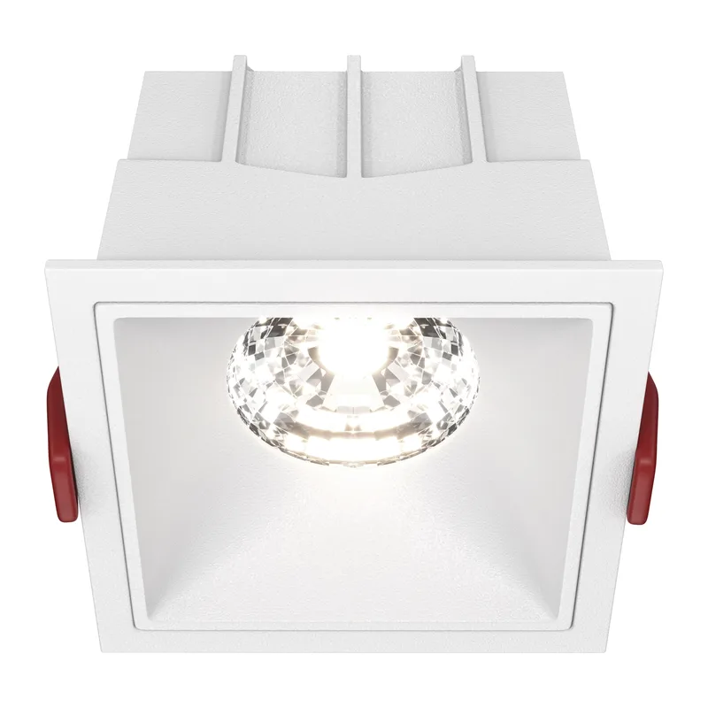 Встраиваемый светильник Альфа / Alfa LED 15 Вт 4000 К 36° с функцией диммирования Maytoni DL043-01-15W4K-D-SQ-W