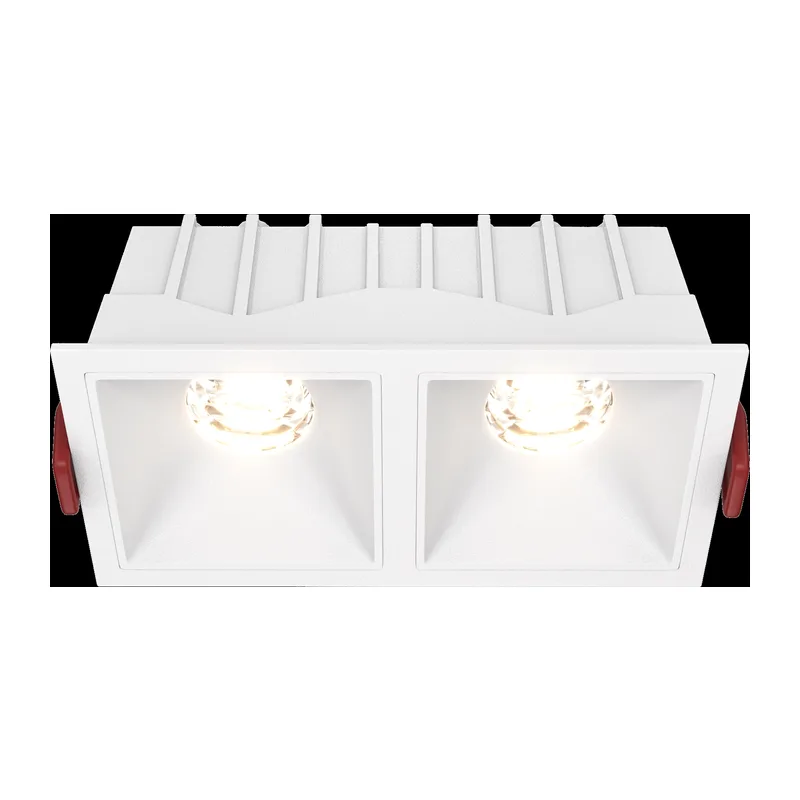 Встраиваемый светильник Альфа / Alfa LED 20 Вт 3000 К 36° с функцией диммирования Maytoni DL043-02-10W3K-D-SQ-W 3