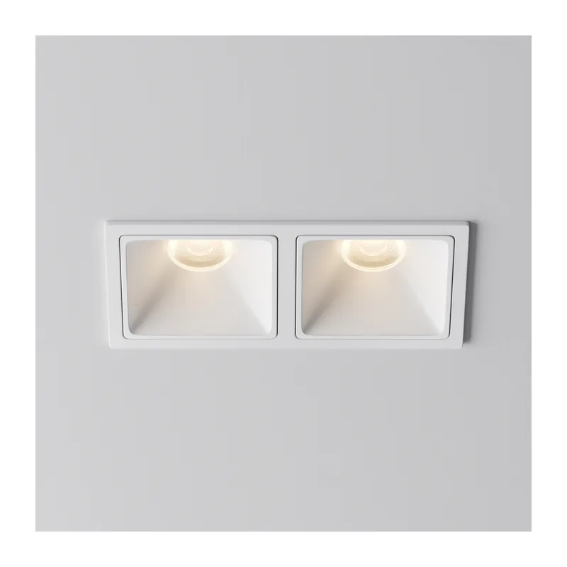 Встраиваемый светильник Альфа / Alfa LED 20 Вт 3000 К 50° Maytoni DL043-02-10W3K-SQ-W-1 10
