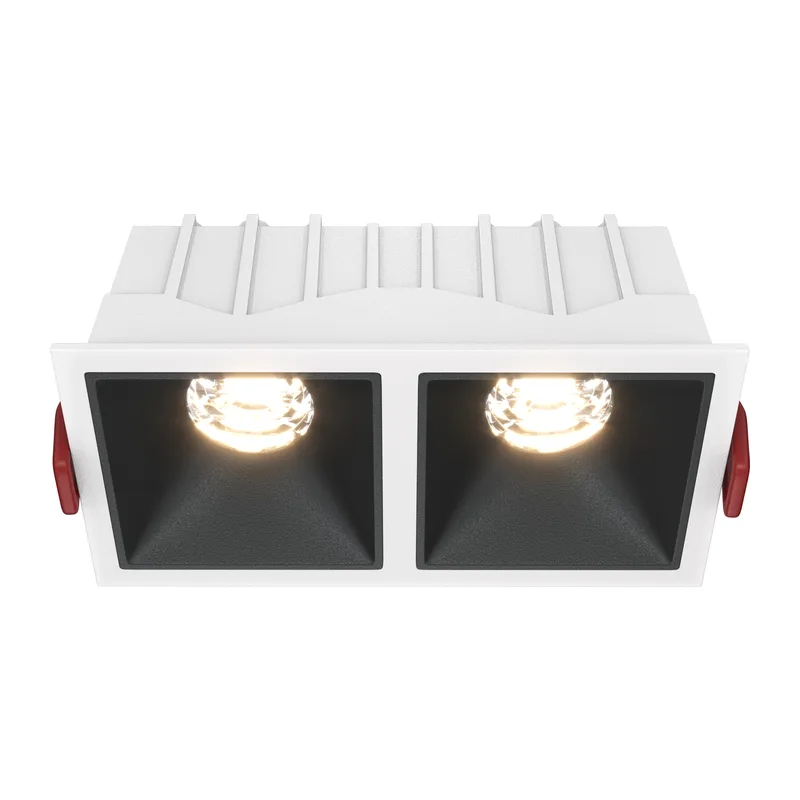 Встраиваемый светильник Альфа / Alfa LED 20 Вт 3000 К 36° Maytoni DL043-02-10W3K-SQ-WB