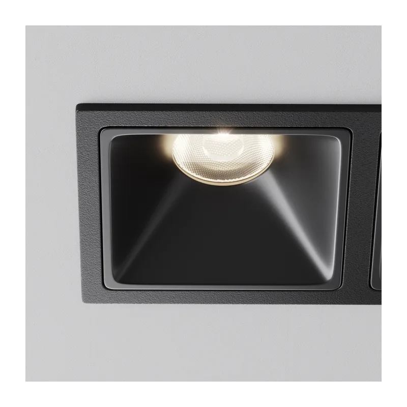 Встраиваемый светильник Альфа / Alfa LED 20 Вт 4000 К 50° Maytoni DL043-02-10W4K-SQ-B-1 10