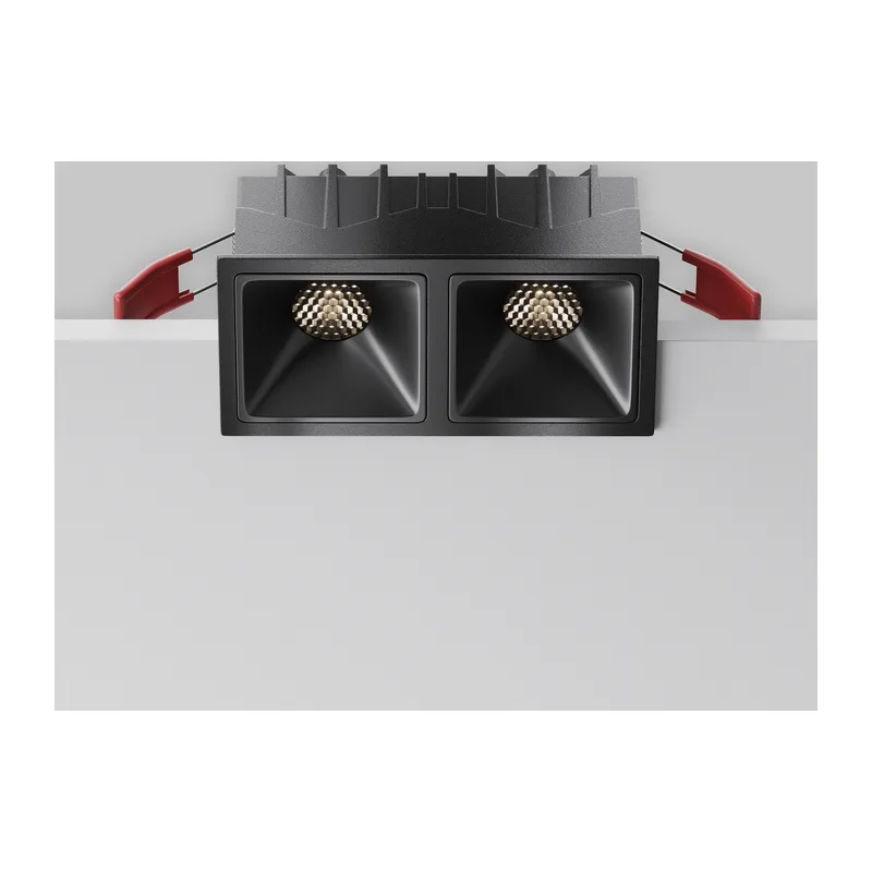 Встраиваемый светильник Альфа / Alfa LED 20 Вт 4000 К 50° Maytoni DL043-02-10W4K-SQ-B-1 3