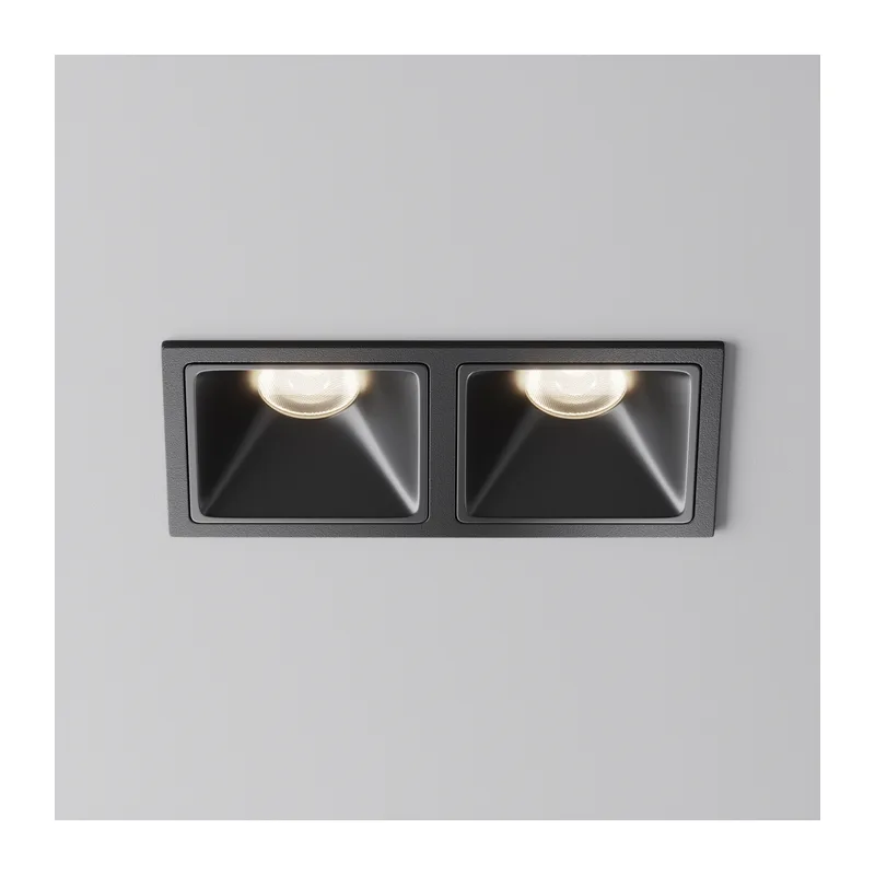 Встраиваемый светильник Альфа / Alfa LED 20 Вт 4000 К 50° Maytoni DL043-02-10W4K-SQ-B-1 9