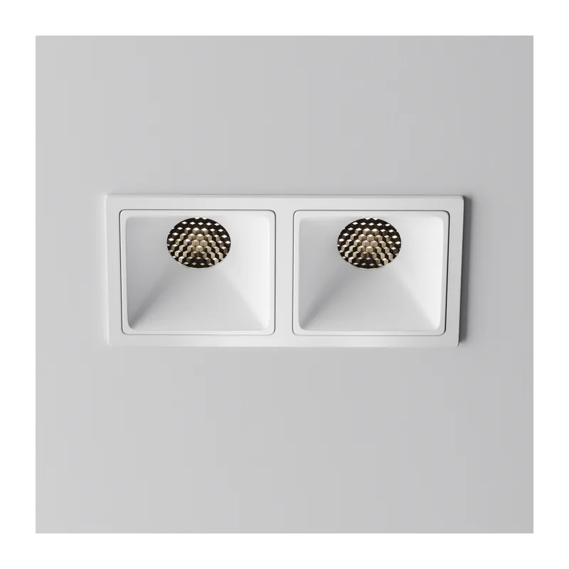 Встраиваемый светильник Альфа / Alfa LED 20 Вт 4000 К 50° Maytoni DL043-02-10W4K-SQ-W-1 2