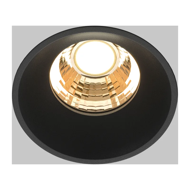 Встраиваемый светильник Раунд / Round 7 Вт 2700 К 50° Maytoni DL058-7W2.7K-TRS-B 2