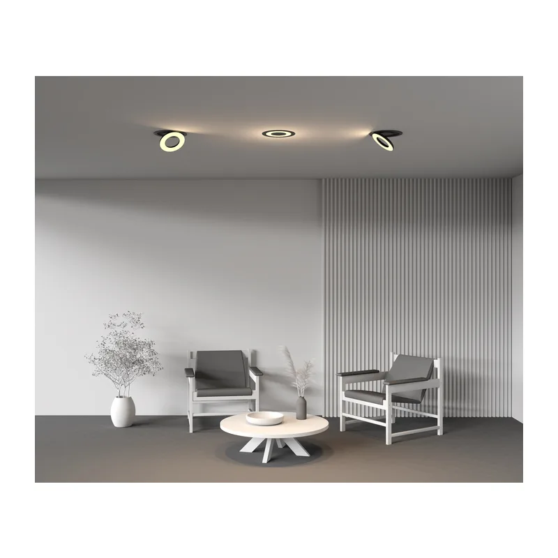 Встраиваемый светильник Вектор / Vector 12 Вт 2700 К 110° Maytoni DL102-12W2.7K-B 8