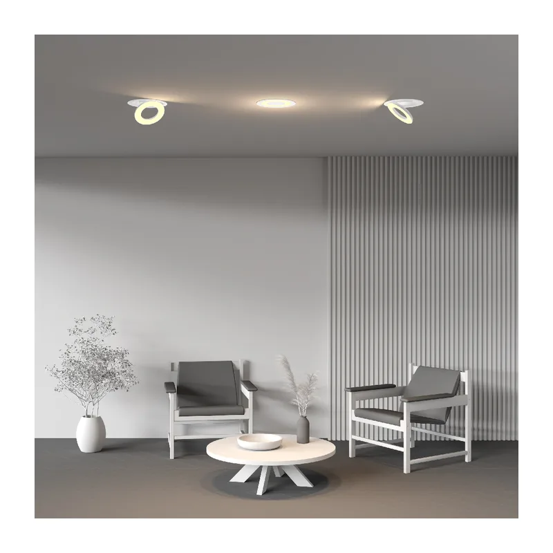 Встраиваемый светильник Вектор / Vector 12 Вт 2700 К 110° Maytoni DL102-12W2.7K-W 6