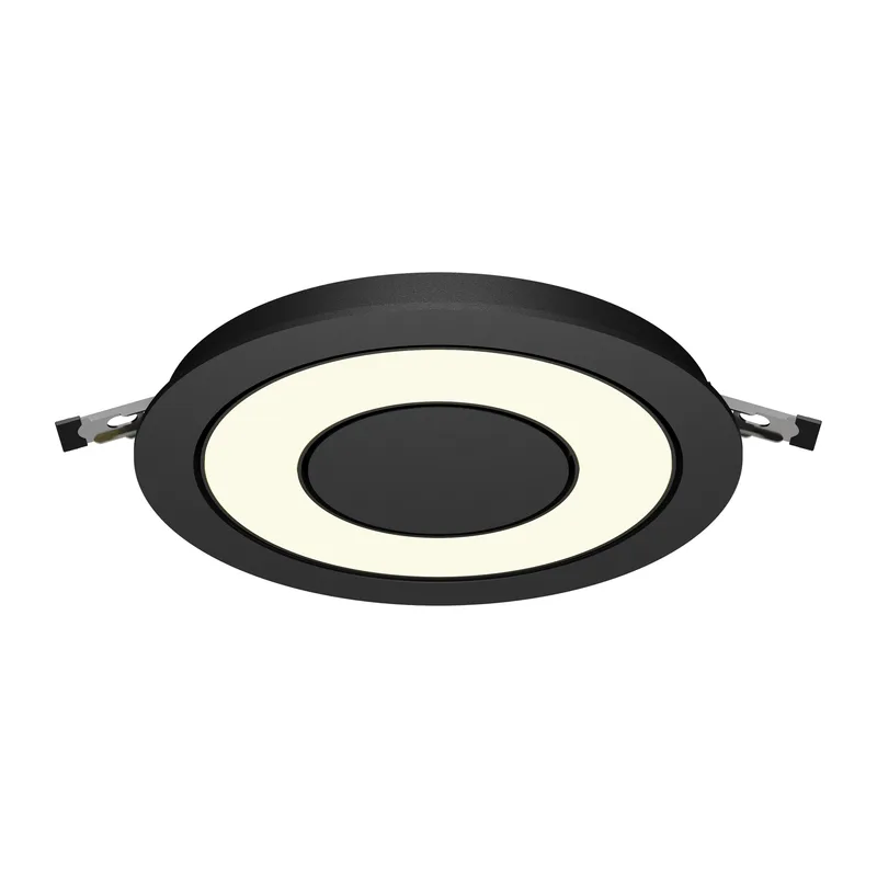 Встраиваемый светильник Вектор / Vector 12 Вт 3000 К 110° Maytoni DL102-12W3K-B