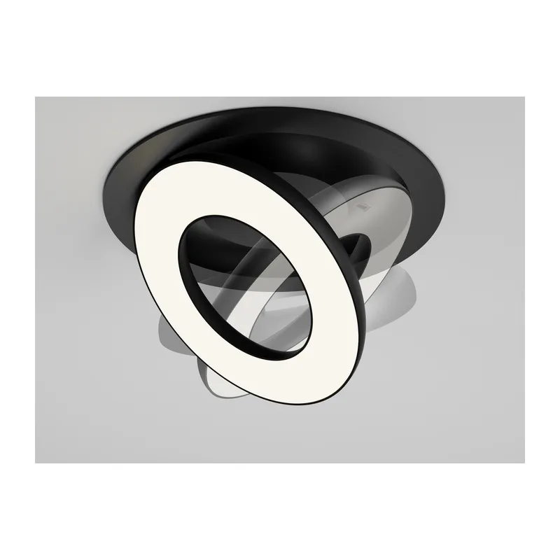 Встраиваемый светильник Вектор / Vector 12 Вт 4000 К 110° Maytoni DL102-12W4K-B 9