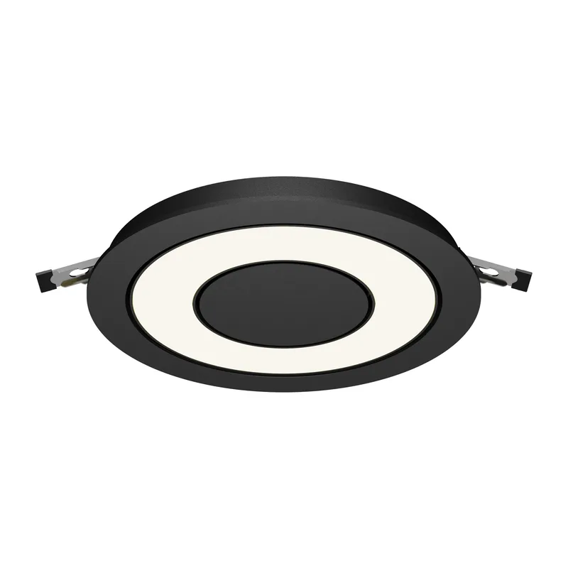 Встраиваемый светильник Вектор / Vector 12 Вт 4000 К 110° Maytoni DL102-12W4K-B