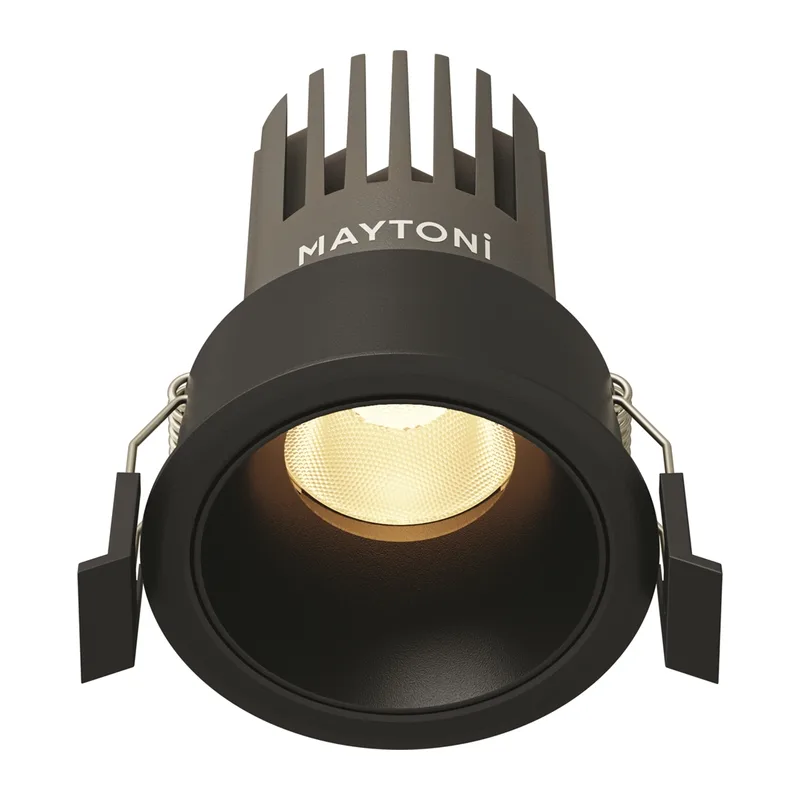 Встраиваемый светильник Омут / Dip 10 Вт 2700 К 50° Maytoni DL115-10W-2.7K-B