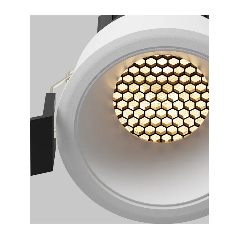 Встраиваемый светильник Омут / Dip 10 Вт 2700 К 50° Maytoni DL115-10W-2.7K-W 11