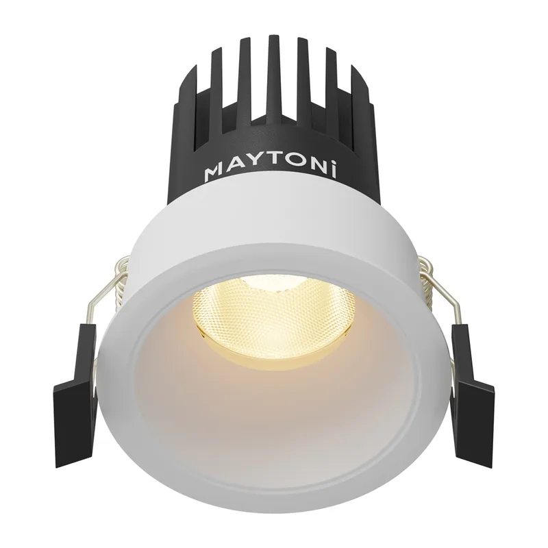 Встраиваемый светильник Омут / Dip 10 Вт 2700 К 50° Maytoni DL115-10W-2.7K-W
