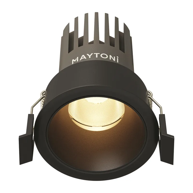 Встраиваемый светильник Омут / Dip 10 Вт 3000 К 50° Maytoni DL115-10W-3K-B