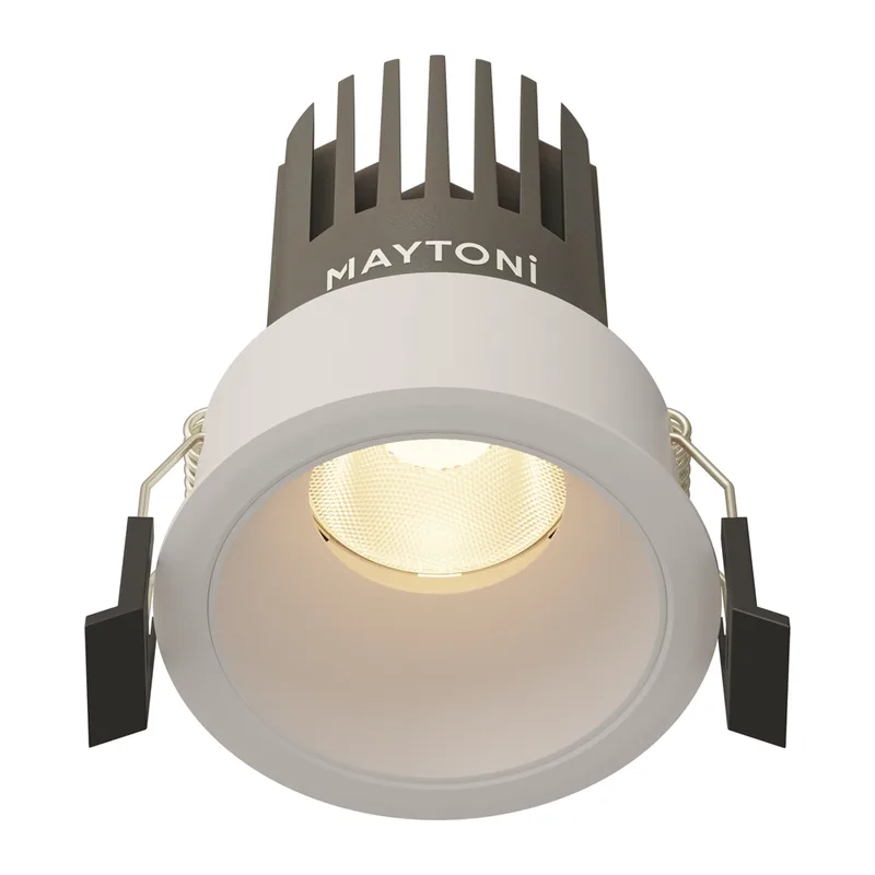 Встраиваемый светильник Омут / Dip 10 Вт 3000 К 50° Maytoni DL115-10W-3K-W