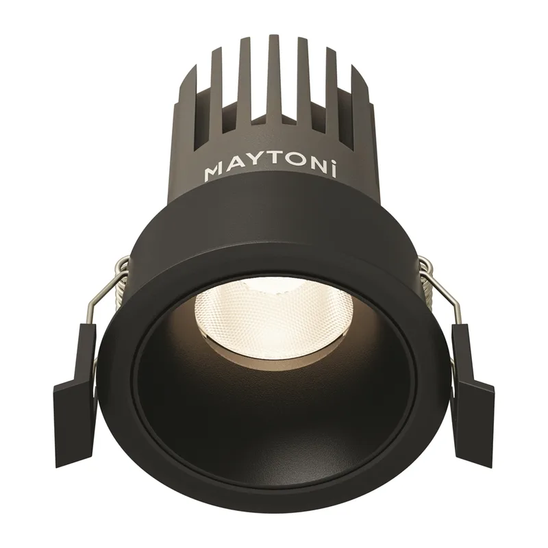 Встраиваемый светильник Омут / Dip 10 Вт 4000 К 50° Maytoni DL115-10W-4K-B