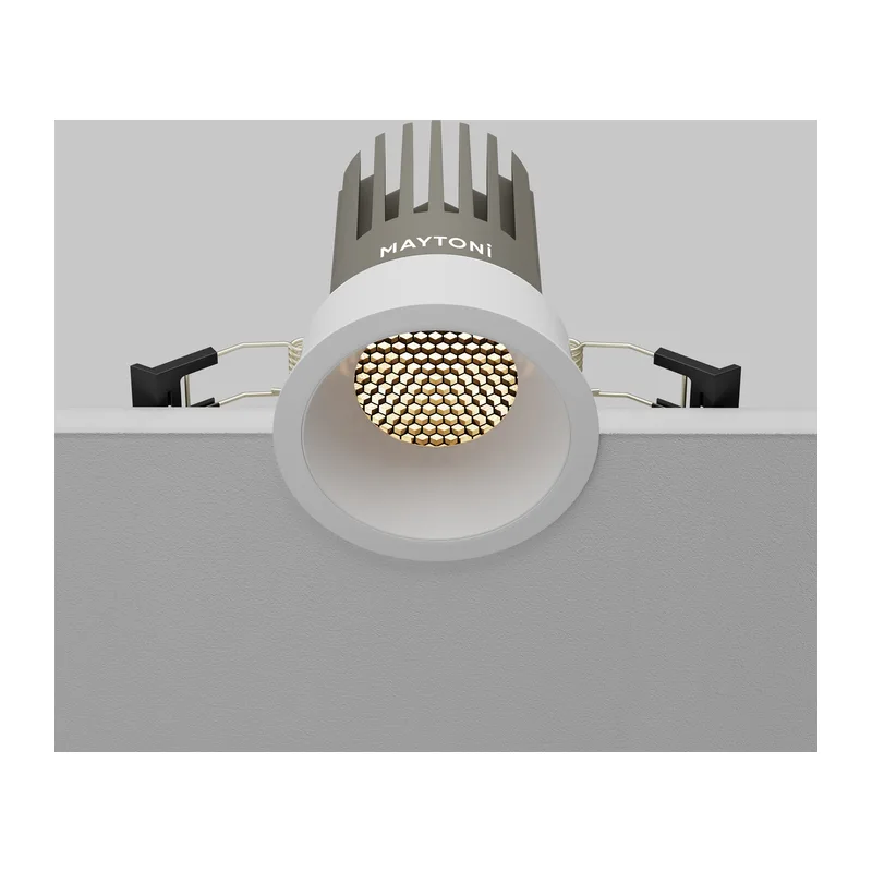 Встраиваемый светильник Омут / Dip 15 Вт 3000 К 50° Maytoni DL117-15W-3K-W 4