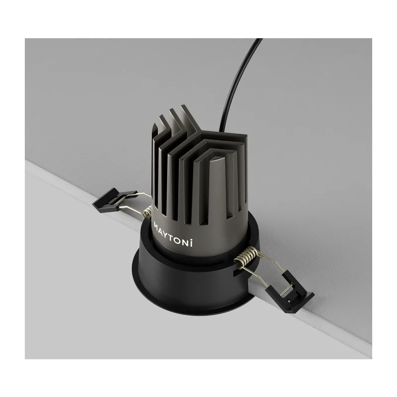 Встраиваемый светильник Омут / Dip 15 Вт 4000 К 50° Maytoni DL117-15W-4K-B 3