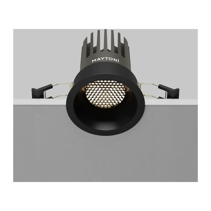 Встраиваемый светильник Омут / Dip 15 Вт 4000 К 50° Maytoni DL117-15W-4K-B 4