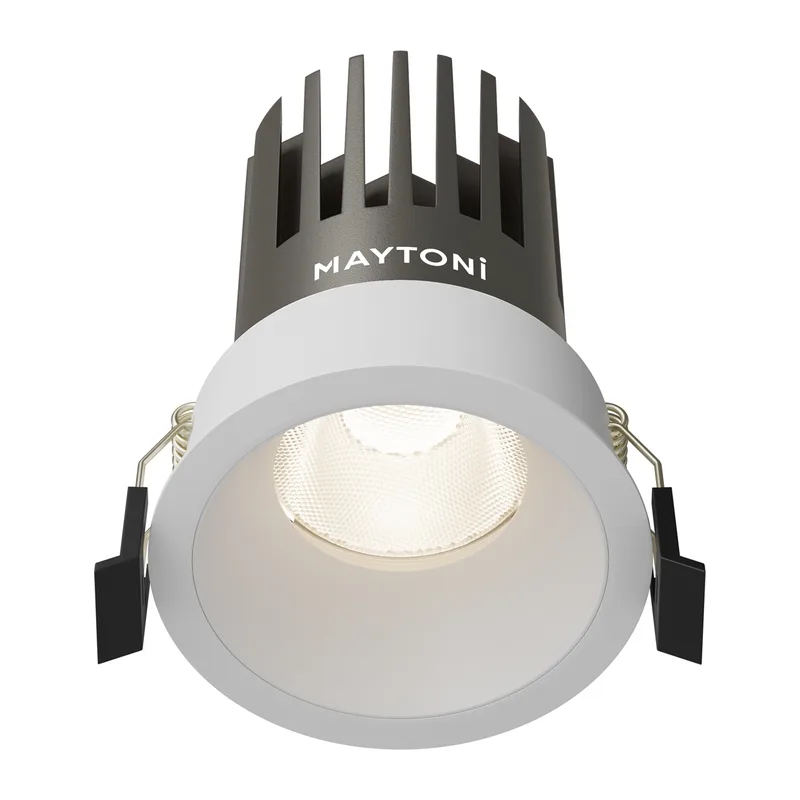 Встраиваемый светильник Омут / Dip 15 Вт 4000 К 50° Maytoni DL117-15W-4K-W