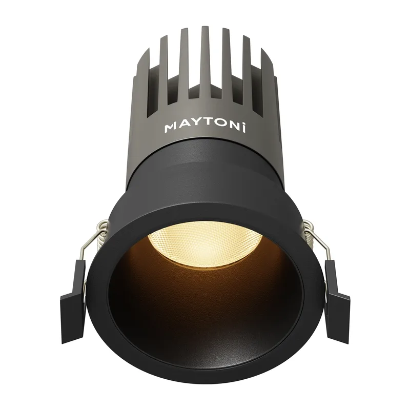 Встраиваемый светильник Омут+ / Dip 15 Вт 2700 К 50° Maytoni DL118-15W-2.7K-B