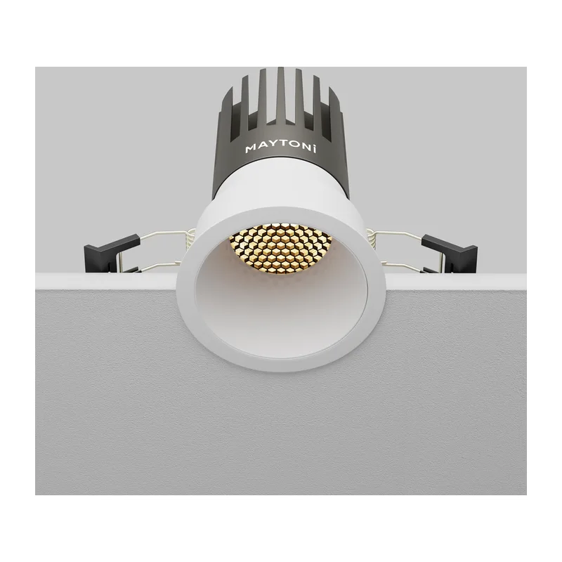 Встраиваемый светильник Омут+ / Dip 15 Вт 2700 К 50° Maytoni DL118-15W-2.7K-W 4