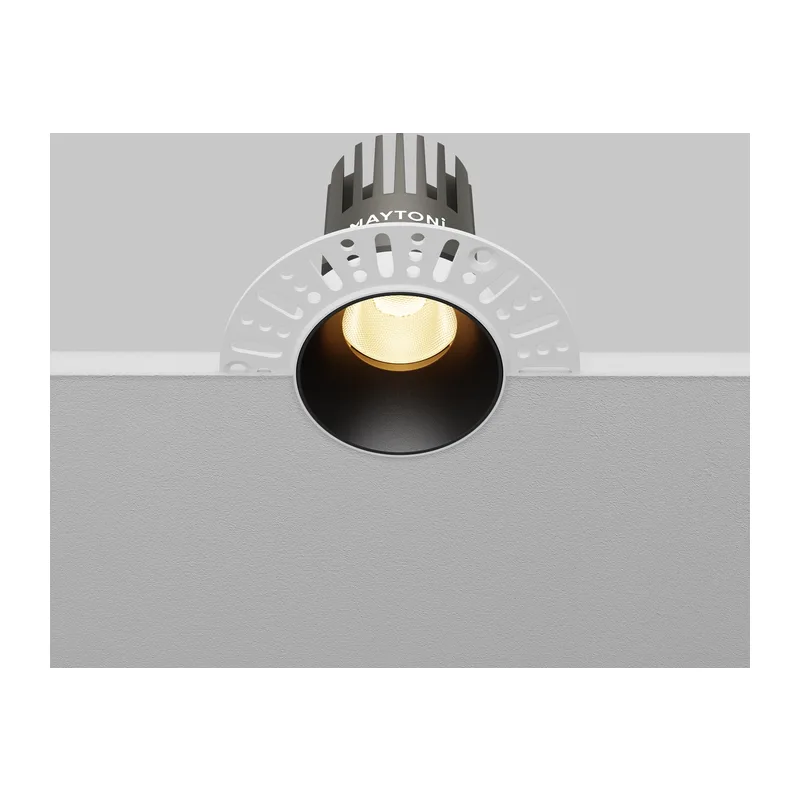 Встраиваемый светильник Омут / Dip 10 Вт 2700 К 50° Maytoni DL119-10W-2.7K-TRS-B 2