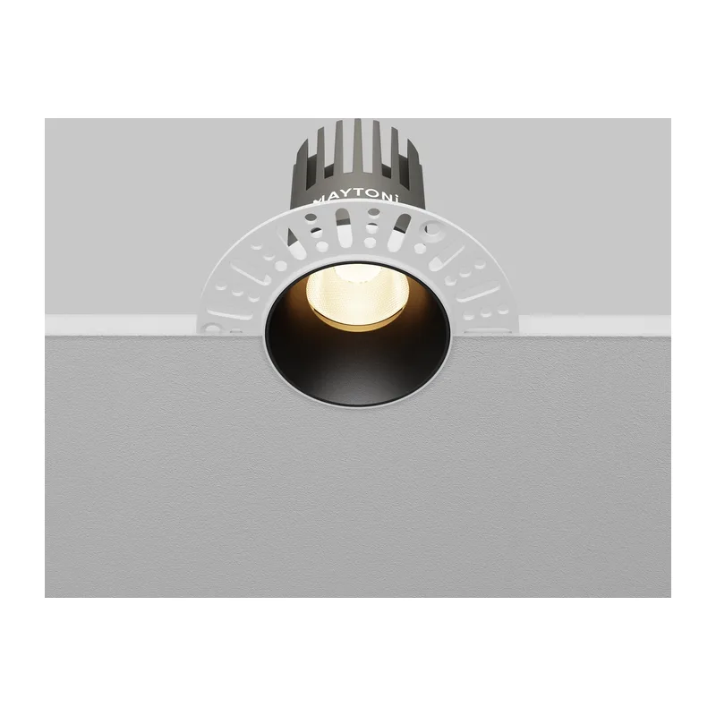 Встраиваемый светильник Омут / Dip 10 Вт 3000 К 50° Maytoni DL119-10W-3K-TRS-B 2