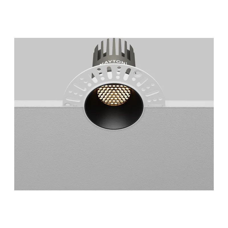 Встраиваемый светильник Омут / Dip 10 Вт 3000 К 50° Maytoni DL119-10W-3K-TRS-B 4