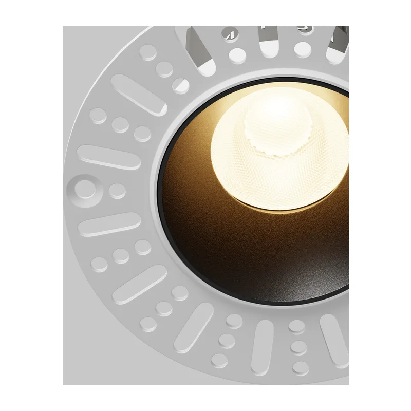 Встраиваемый светильник Омут / Dip 10 Вт 3000 К 50° Maytoni DL119-10W-3K-TRS-B 5