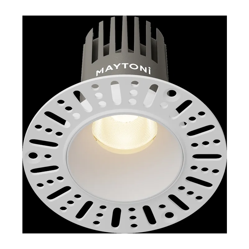 Встраиваемый светильник Омут / Dip 10 Вт 3000 К 50° Maytoni DL119-10W-3K-TRS-W 4