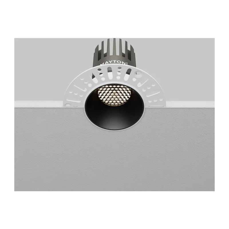 Встраиваемый светильник Омут / Dip 10 Вт 4000 К 50° Maytoni DL119-10W-4K-TRS-B 4